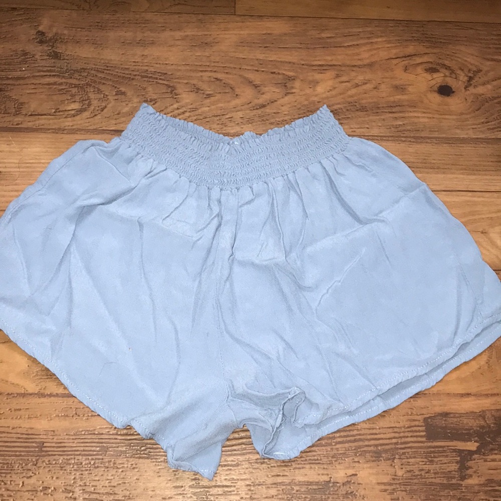 Blue shorts